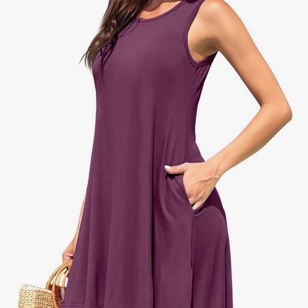 NWT Sleeveless Swing Dress w/ Pockets